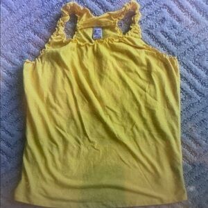 Sunny Yellow Kids Tank Top